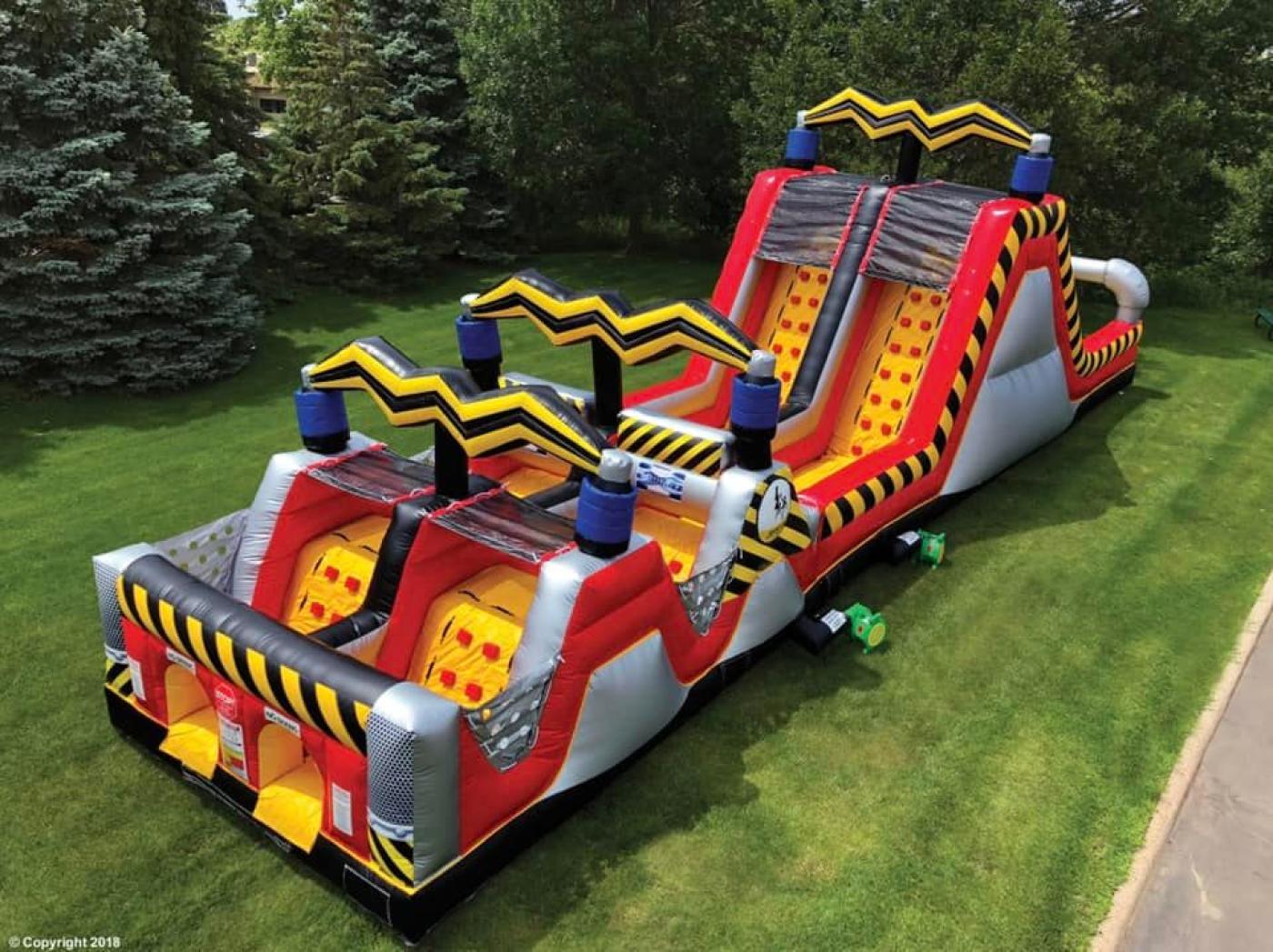 HIGH VOLTAGE 60 FOOT OBSTACLE COURSE